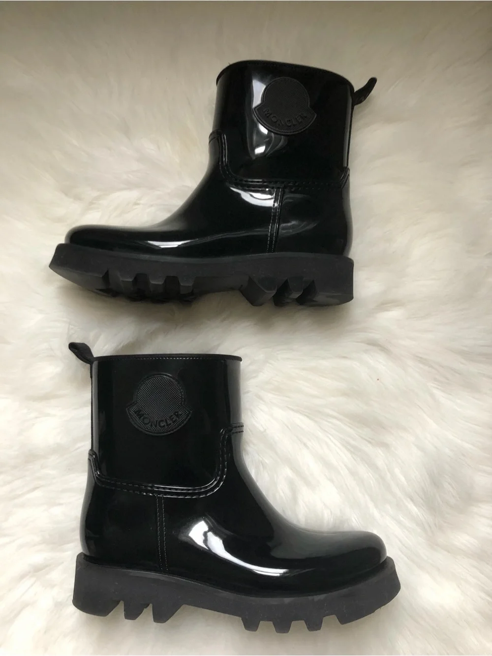 Moncler sz 38 Ginette Rain Boots